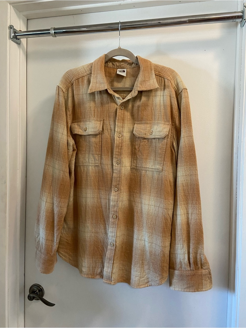 Men’s North Face Arroyo Flannel Shirt (Size Large)